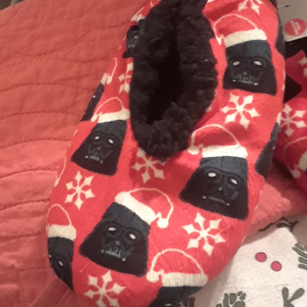 Star Wars New Child's M/L Snuggle Toes Slippers - Picture 3 of 4